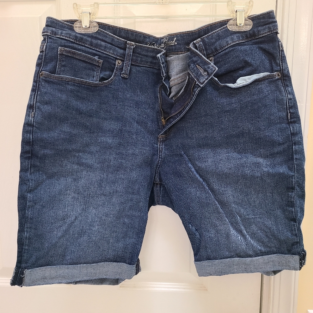 Blue Denim Shorts